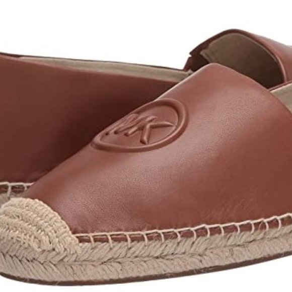 Michael Kors DYLYN Leather Slip On Espadrilles - Picture 2 of 7